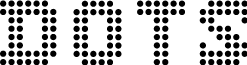 CF Dots 521 Regular font
