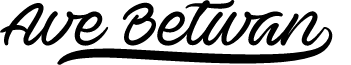Ave Betwan PERSONAL USE ONLY font