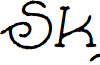 Skybird-RoughItalic font