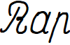 Rapid Penmanship font