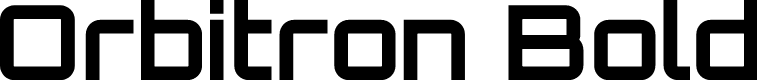 font orbitron bold