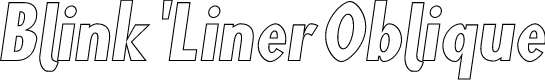 Preview image for Blink 'Liner Oblique