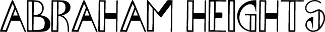Abraham Heights font