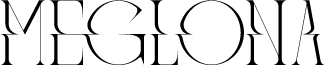 Meglona font