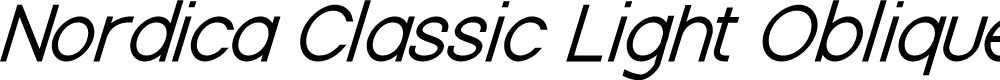 Preview image for Nordica Classic Light Oblique