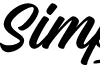 Simple Thread PERSONAL USE Regular font
