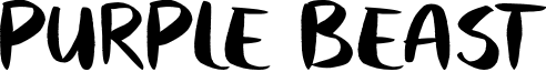 Purple Beast font