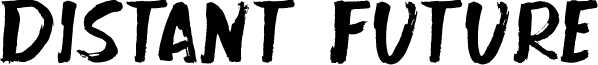 Distant Future DEMO Regular font