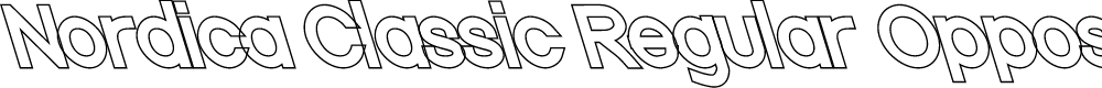 Preview image for Nordica Classic Regular Opposite Oblique Outline