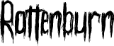 Rottenburn font