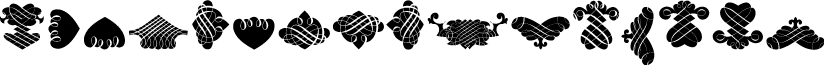 BlackOrnamentsFree font