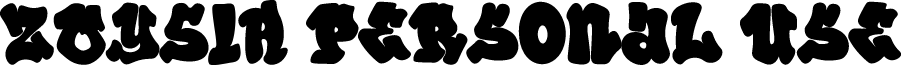 ZOYSIA Personal Use