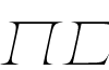 Anachak DEMO Thin Italic font