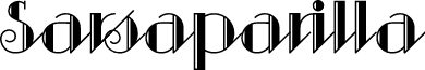 Sarsaparilla font