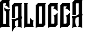 GaloccaPersonalUse-Regular font