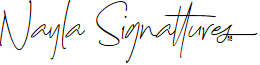Nayla Signattures_DEMO font