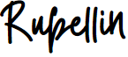 Rubellin font