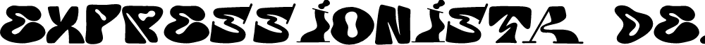 Expressionista Demo font