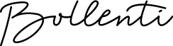 Bollenti font