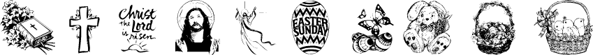 Easter Fonts | 82 Free Downloads | FontSpace