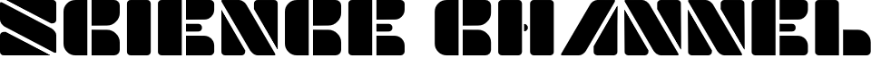 SCIENCE CHANNEL font