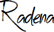 RadenaPersonalUse-Regular font