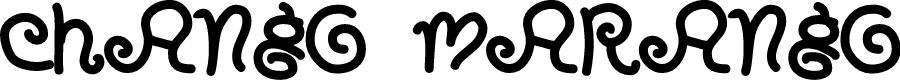 CHANGO MARANGO Font | Designed by Grafito Design