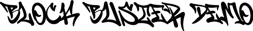 Block Buster DEMO font