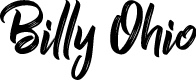 Billy Ohio Font | Designed by Alit Design