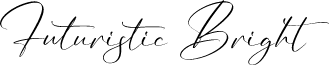 Futuristic Bright font