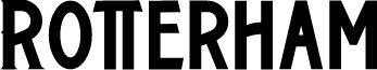 Rotterham font