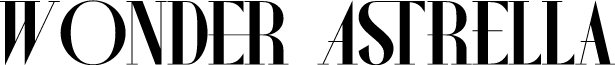 Wonder Astrella font