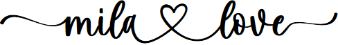 Mila Love font