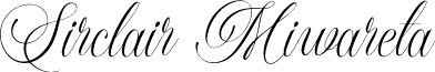 Sirclair Miwareta font