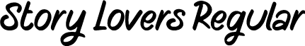 Story Lovers Regular font