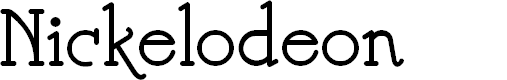 Nickelodeon Font Family (2 styles) by Nick's Fonts
