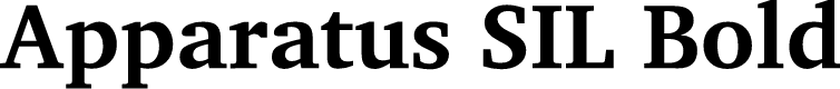 Preview image for Apparatus SIL Bold