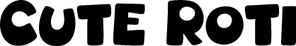 Cute Roti font