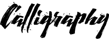 Preview image for Calligraphy wet
