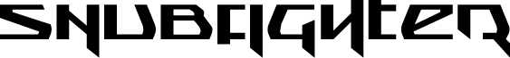 Snubfighter font