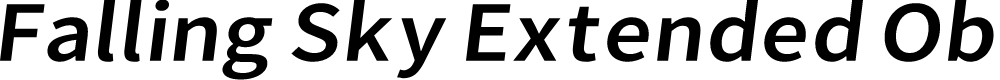 Preview image for Falling Sky Extended Oblique