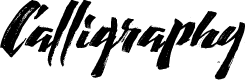 Preview image for Calligraphy