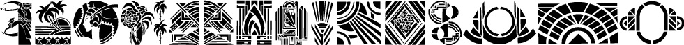 ArtDeco font