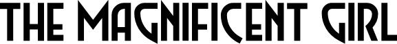 The Magnificent Girl font