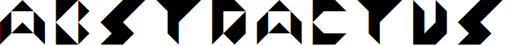 Abstractus font