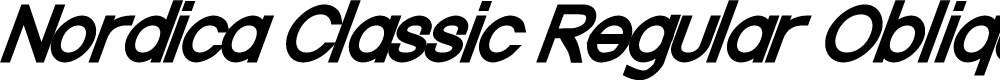 Preview image for Nordica Classic Regular Oblique