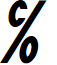 Lambda Italic font