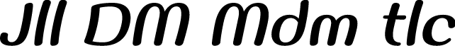 Jella DEMO Medium Italic