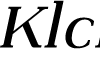 Kulachat Serif Oblique DEMO Medium font
