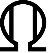 Ω” OHM SIGN | U+2126 Unicode | FontSpace